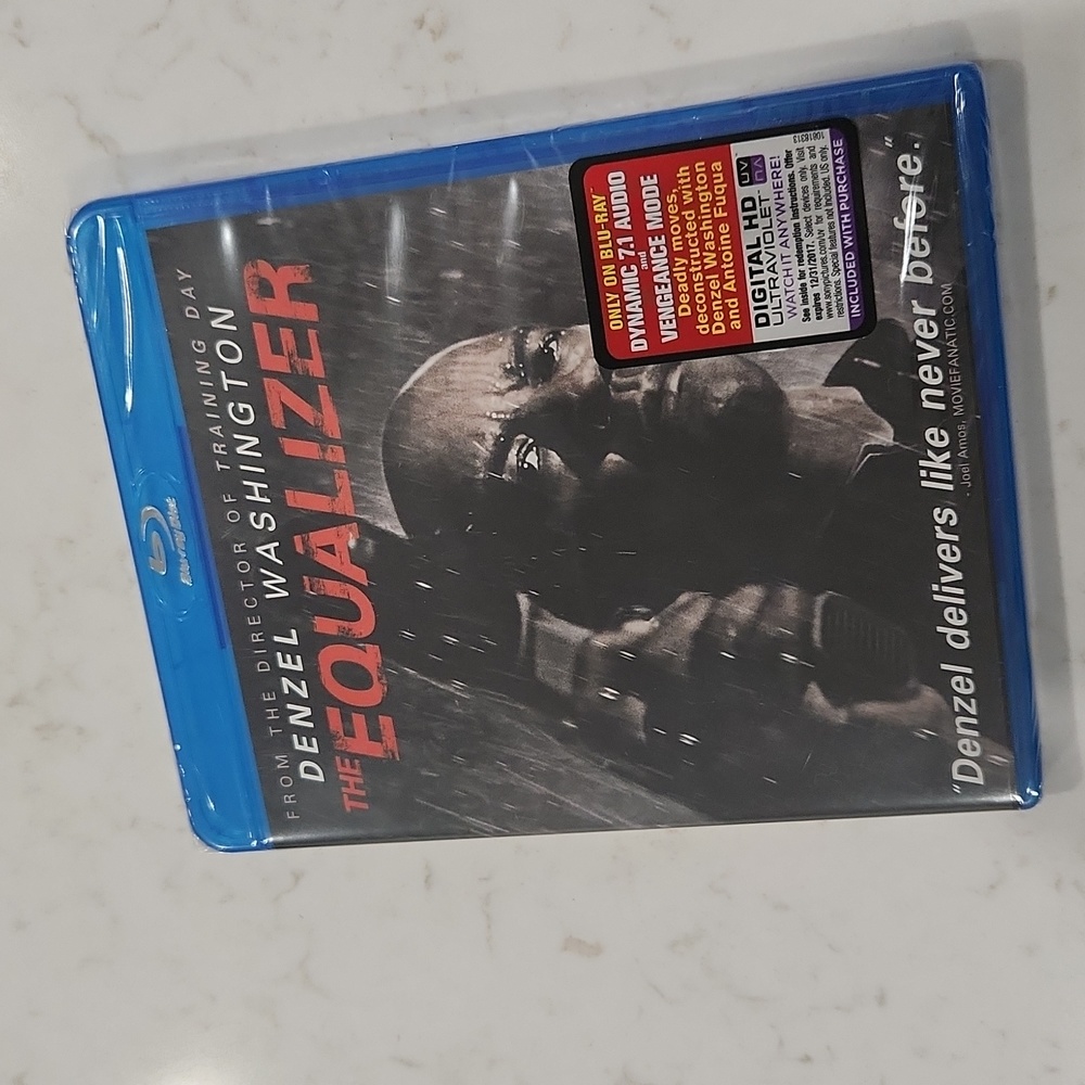 Brand New, Unopened The Equalizer Blu-Ray